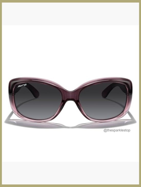 Polarized Oversized Butterfly Sunglasses UV400 Protection TR90 Frame